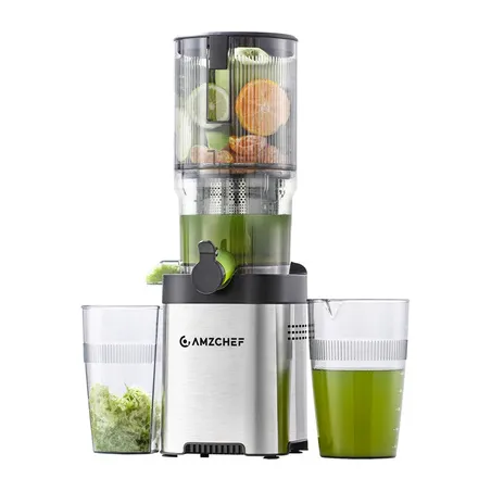 AMZCHEF CE-ZM1902B-SV Slow Juicer